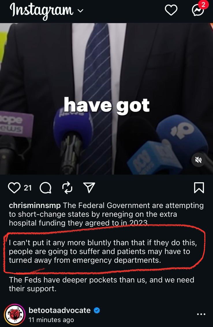 Kellie Sloane MP - Member for Vaucluse (@kelliesloane) on Twitter photo Shocking statement by the Premier today that patients may be turned away from hospital emergency departments because of failed negotiations with Federal Labor. #nswpol Shocking statement by the Premier today that patients may be turned away from hospital emergency departments because of failed negotiations with Federal Labor. #nswpol