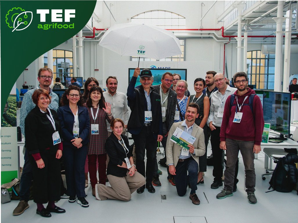 AgrifoodTEF (@agrifoodtef) on Twitter photo 🚜 Closing up our xTEF Event in Milan, we want to thank all the participants, alongside with MADE - Competence Center Industry 4.0 and <a href="/polimi/">Politecnico di Milano</a> who hosted us for these 2 days of discussion.
🔍 Yesterday, after the event, all TEFs participants had the occasion of showcasing their 🚜 Closing up our xTEF Event in Milan, we want to thank all the participants, alongside with MADE - Competence Center Industry 4.0 and <a href="/polimi/">Politecnico di Milano</a> who hosted us for these 2 days of discussion.
🔍 Yesterday, after the event, all TEFs participants had the occasion of showcasing their