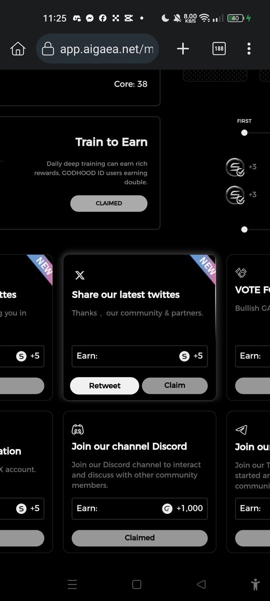 rzi_cola's tweet image. Another task with reward with @aigaealabs 🐦