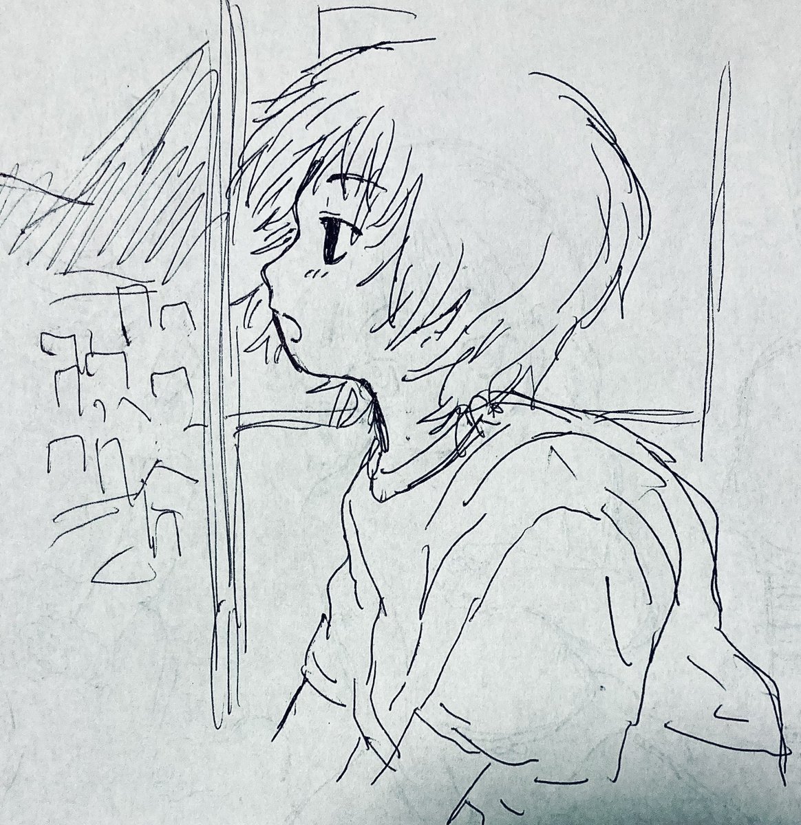 spt1345's tweet photo. 光 #イラスト https://t.co/4xqJ5joCj3