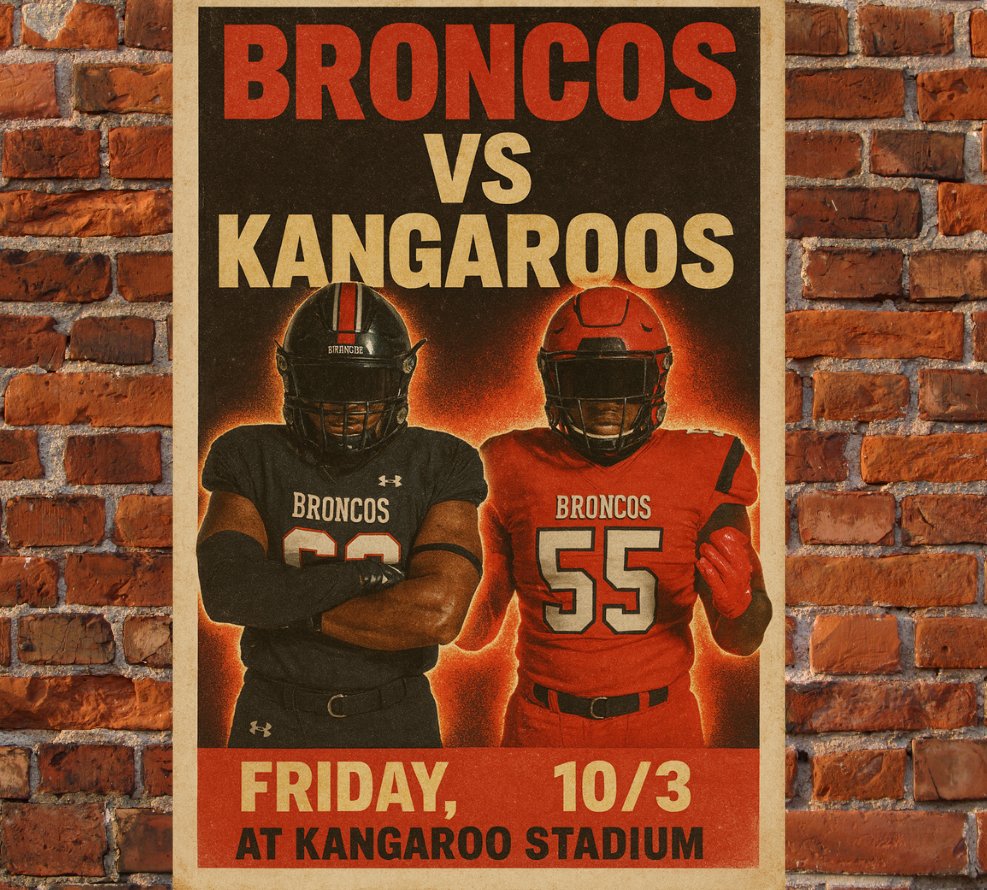 ITS GAME DAY BRONCO NATION!!!
 
#Lside

<a href="/MISDathletics/">MISD Athletics Dept.</a>