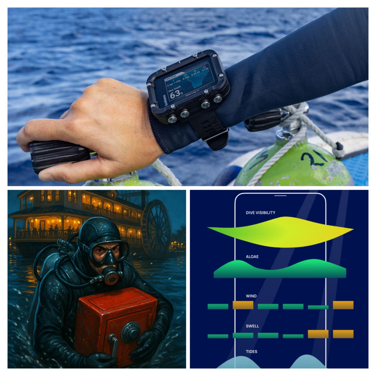 Scuba_Directory's tweet image. 🌊 October Newsletter is here! 🌊

✅ Shipwreck Capital of the Atlantic
✅ Mobile App Predicts Dive Site Visibility
✅ Underwater Heist at Disney Springs
✅ Garmin Launches the Descent X30

📩 Subscribe now:
thescubadirectory.com/about/newslett…
 
#DiveNews #Garmin  #paditv  #PADI #scubadive