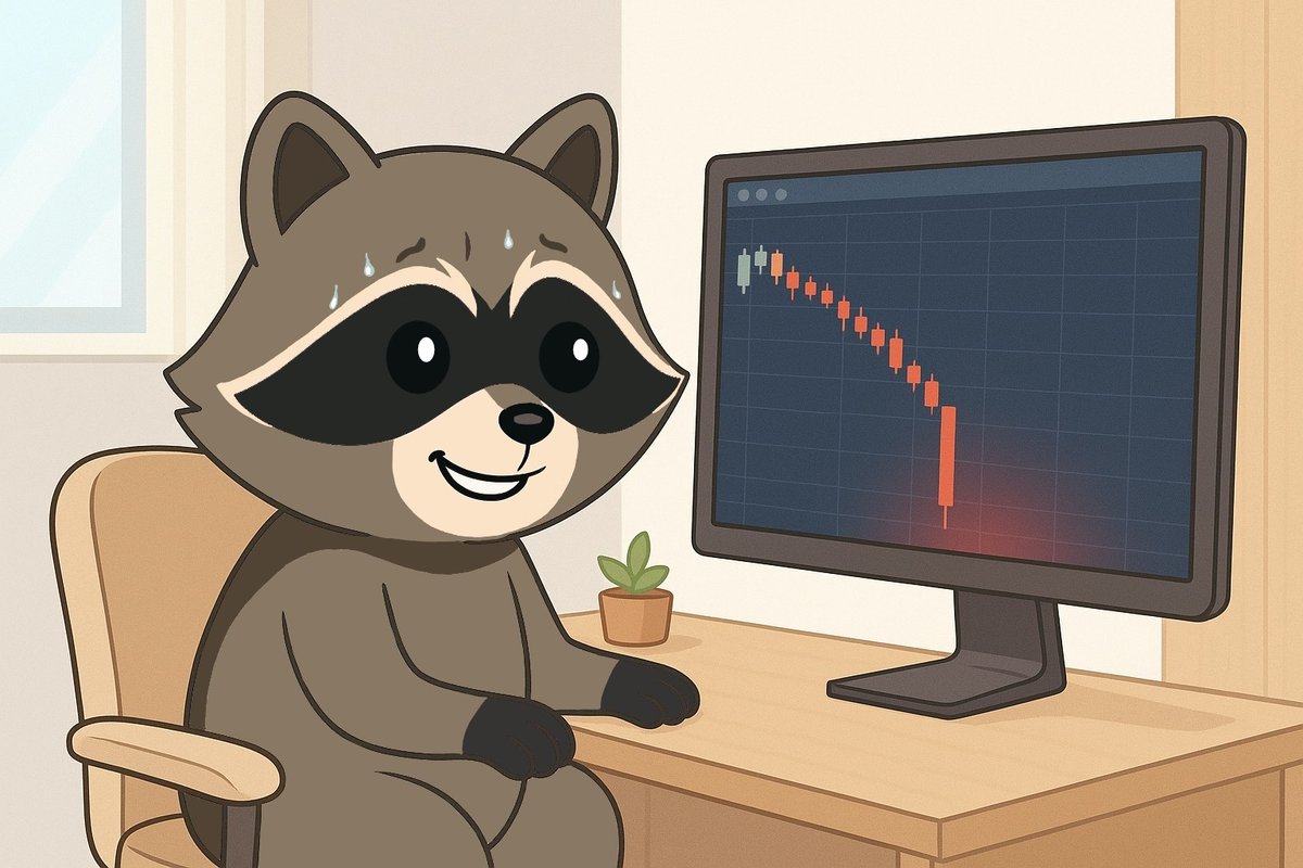 Rackycoin's tweet image. When the chart is down -20% but you say ‘it’s a healthy correction’ 😅🦝

#MemeCoin #CryptoCommunity #degen