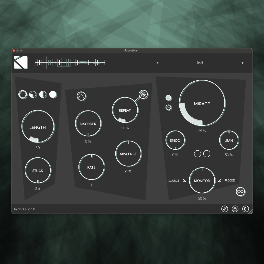 Developed the C++ side of things of <a href="/kdevices/">k-devices</a> latest plugin ‘Fauve’ - available now as VST3 / Audio Unit / AAX and on iOS as AUv3 🍃

#audioplugin #electronicmusic #juceframework