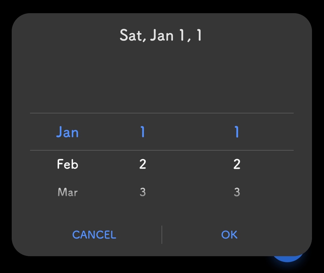 So in the begging it was on a Saturday, 1st of January the year 1