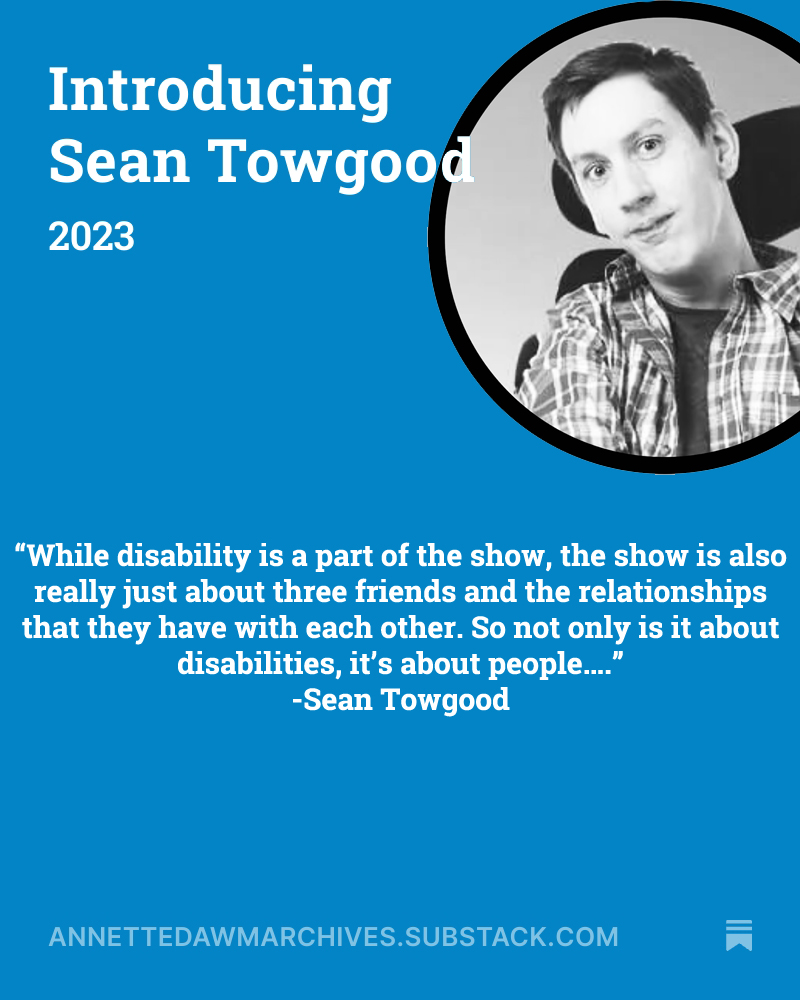 Today I am re-sharing my interview with <a href="/SeanTowgood/">Sean Towgood♿</a>! Sean is the creator, star and executive producer of <a href="/youremyheroshow/">You're My Hero</a>! Earlier this year, the show's second/final season was released on <a href="/cbcgem/">CBC Gem</a>. bit.ly/ST100225 #LdnOnt <a href="/LondonOntarioCA/">ᴸᴼᴺᴰᴼᴺ ᴼᴺᵀᴬᴿᴵᴼ</a> 📷#CBCGem