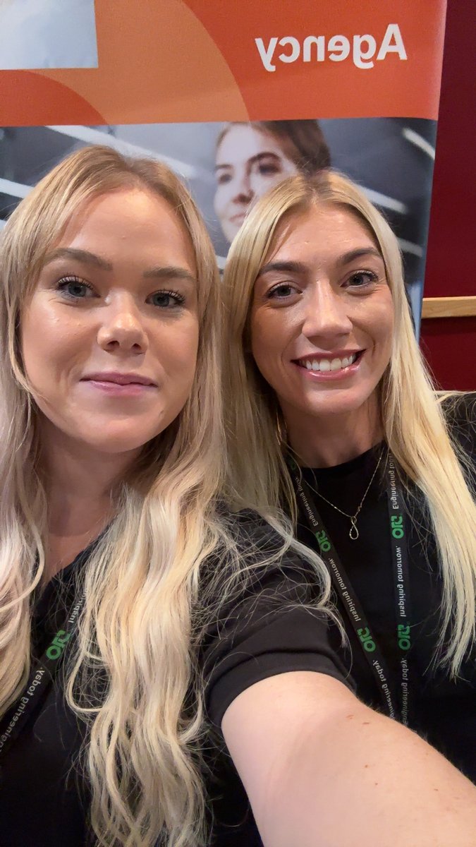 On_Line_People's tweet photo. OLG Recruitments Shannon Casey and Sophie Randle exhibited at The Baths Hall in Scunthorpe today. The event featured hundreds of job openings. The team appreciated the chance to establish new connections!

#recruitment #jobs #expo https://t.co/GRUlxlUUQl