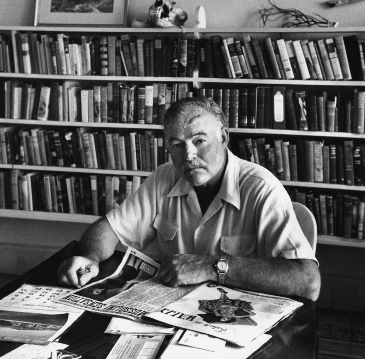 “The first and final thing you have to do in this world is last in it and not be smashed by it and your work the same way” Ernest Hemingway