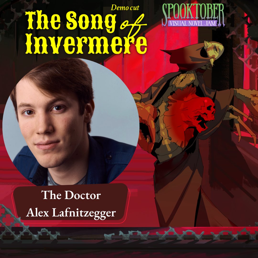 And finally, our supporting cast!
The Oracle, voiced by <a href="/JetAggrind/">Jet Aggrind | VA & Vtuber</a> 🔮
The Drunkard, voiced by <a href="/SambobVA/">Sambob Park 🎙️ Voice Actor</a> 🍺
The Auralist, voiced by <a href="/yh_audios/">Selena Mikes || VA & Narrator 🌱</a> ✨
The Doctor, voiced by <a href="/AlexLafnitz/">Alex Lafnitzegger VO</a> 💉