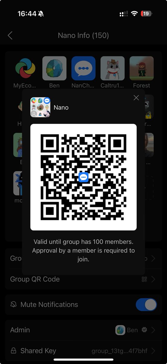 NanChat is now officially launched on the App Store and Google Play.

Scan QRCode below to ask to join Nano group!