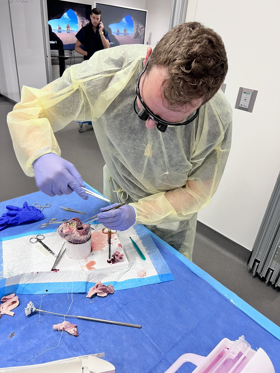 Great educational wet lab with our fellows. Perfect practice makes perfect!Big thanks to <a href="/SimUtsw/">UTSWSimCenter</a> and <a href="/EdwardsLifesci/">Edwards Lifesciences</a>