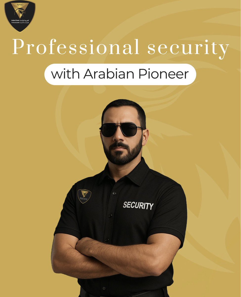alarrabih_com's tweet image. Expert and professional security services with Arabian Pioneer, ensuring the safety of your facilities and assets with complete confidence

#SecurityServices #FacilityProtection #ProfessionalSecurity #TrustedTeam #SafetyAndSecurity #ArabianPioneer #SaudiArabia #Riyadh