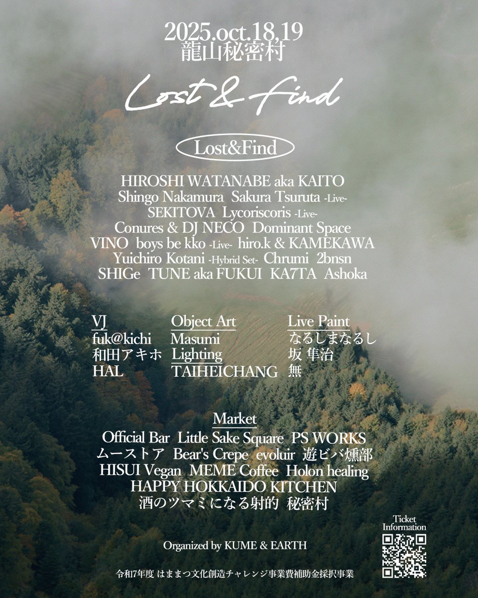 Lost & Find : open air party tweet media