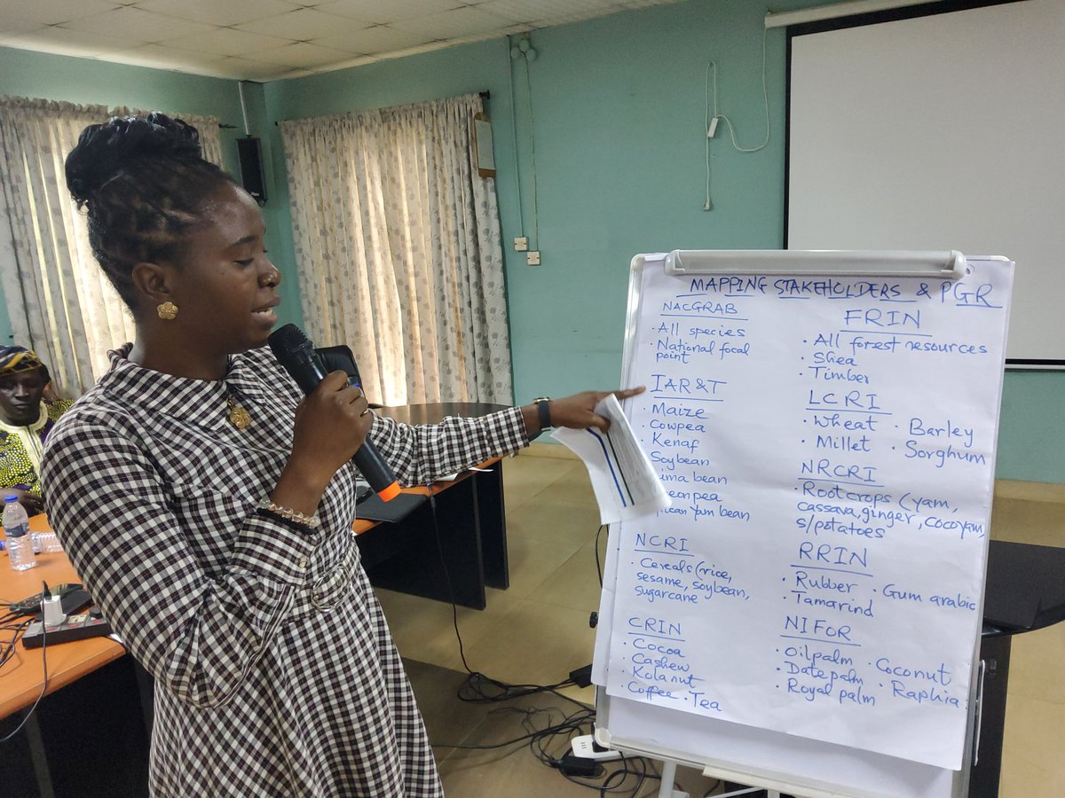 nacgrab's tweet photo. Impactful presentations underway at the MLS-ABS Workshop in Ibadan!
Teams are highlighting solutions for effective implementation of the Plant Treaty’s multilateral system 🌱🤝
#CropTrust #FAO #NACGRAB #ABS #FoodSecurity https://t.co/VKS5ncM0pW