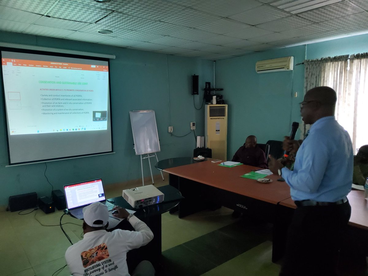 nacgrab's tweet photo. Impactful presentations underway at the MLS-ABS Workshop in Ibadan!
Teams are highlighting solutions for effective implementation of the Plant Treaty’s multilateral system 🌱🤝
#CropTrust #FAO #NACGRAB #ABS #FoodSecurity https://t.co/VKS5ncM0pW
