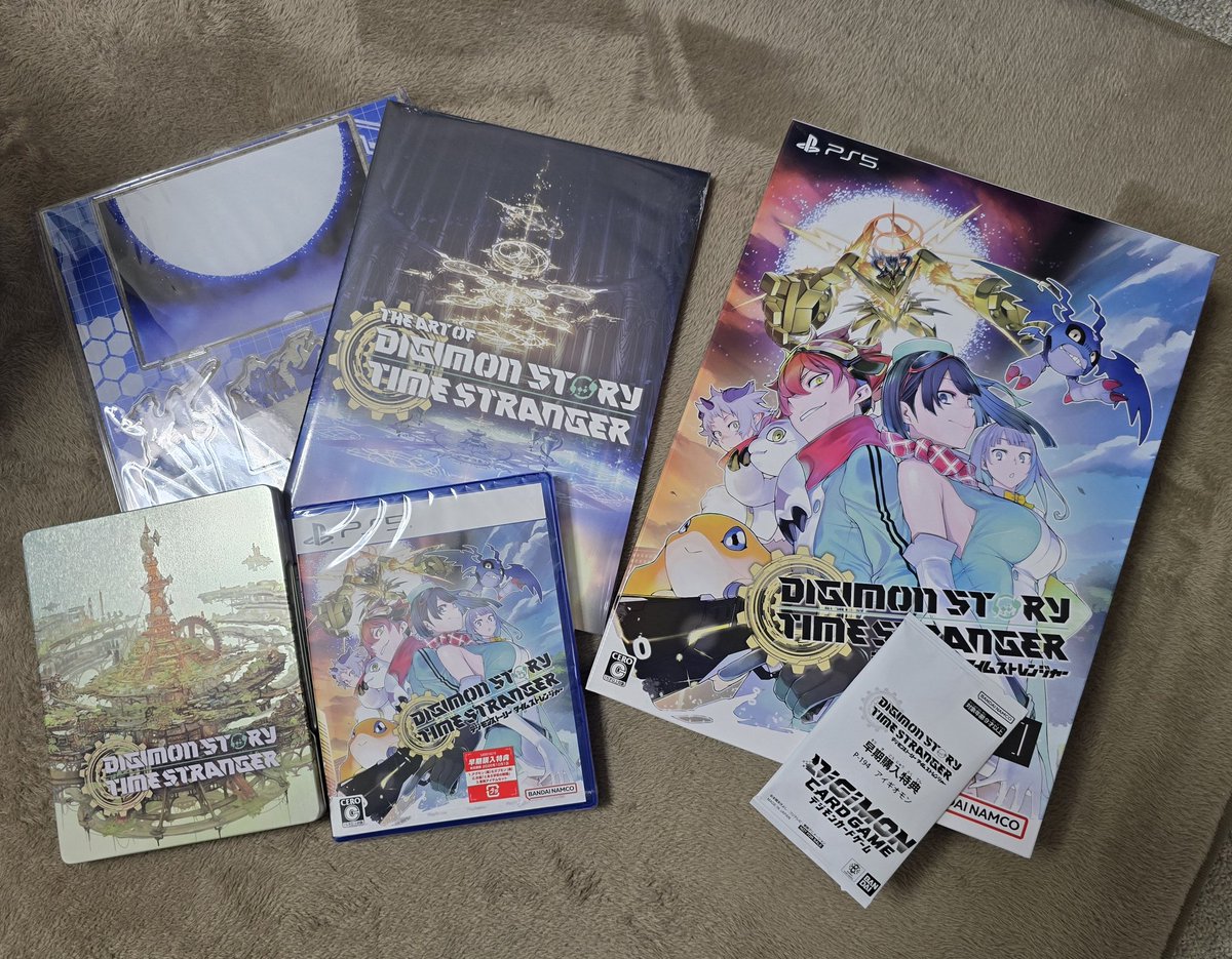 S_Yutter's tweet photo. 約10年ぶりのデジモンストーリー新作！
体験版も良かったし本編も期待。
#タイムストレンジャー https://t.co/BSRLGOpLLW