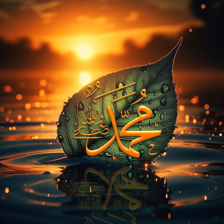 صَلَّی الَلَهُ عَلَيهِ وَآلِهِ وَصَحْبِهِ وَسلّمَ 🌹