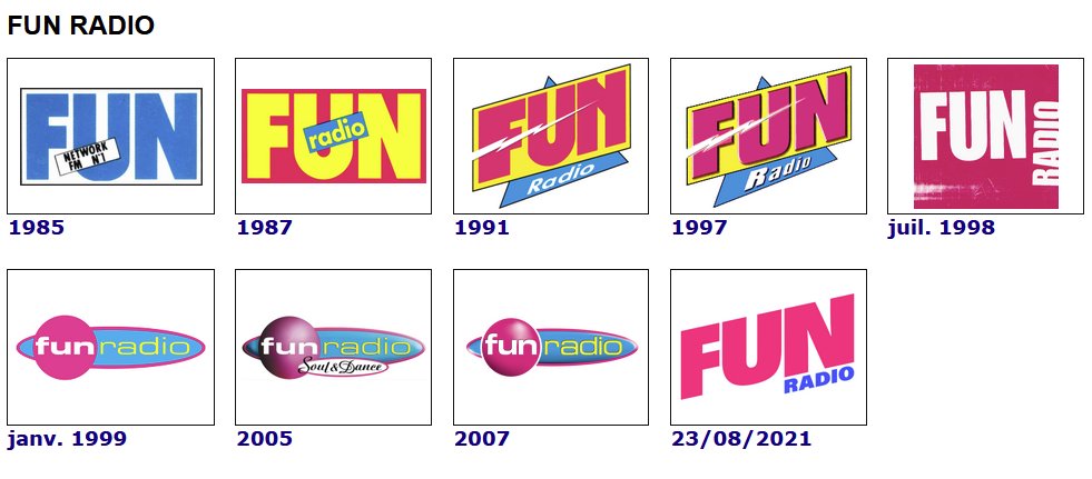 🎂Il y a 40 ans naissait #FunRadio.
40 ans riches en formats musicaux différents, en générations d'animateurs qui se sont succédé, d'émissions cultes... Toujours autour d'un même esprit : Fun.
Bon anniversaire <a href="/funradio_fr/">Fun Radio France</a> 🥳

(extrait de la logothèque de Radioscope)
