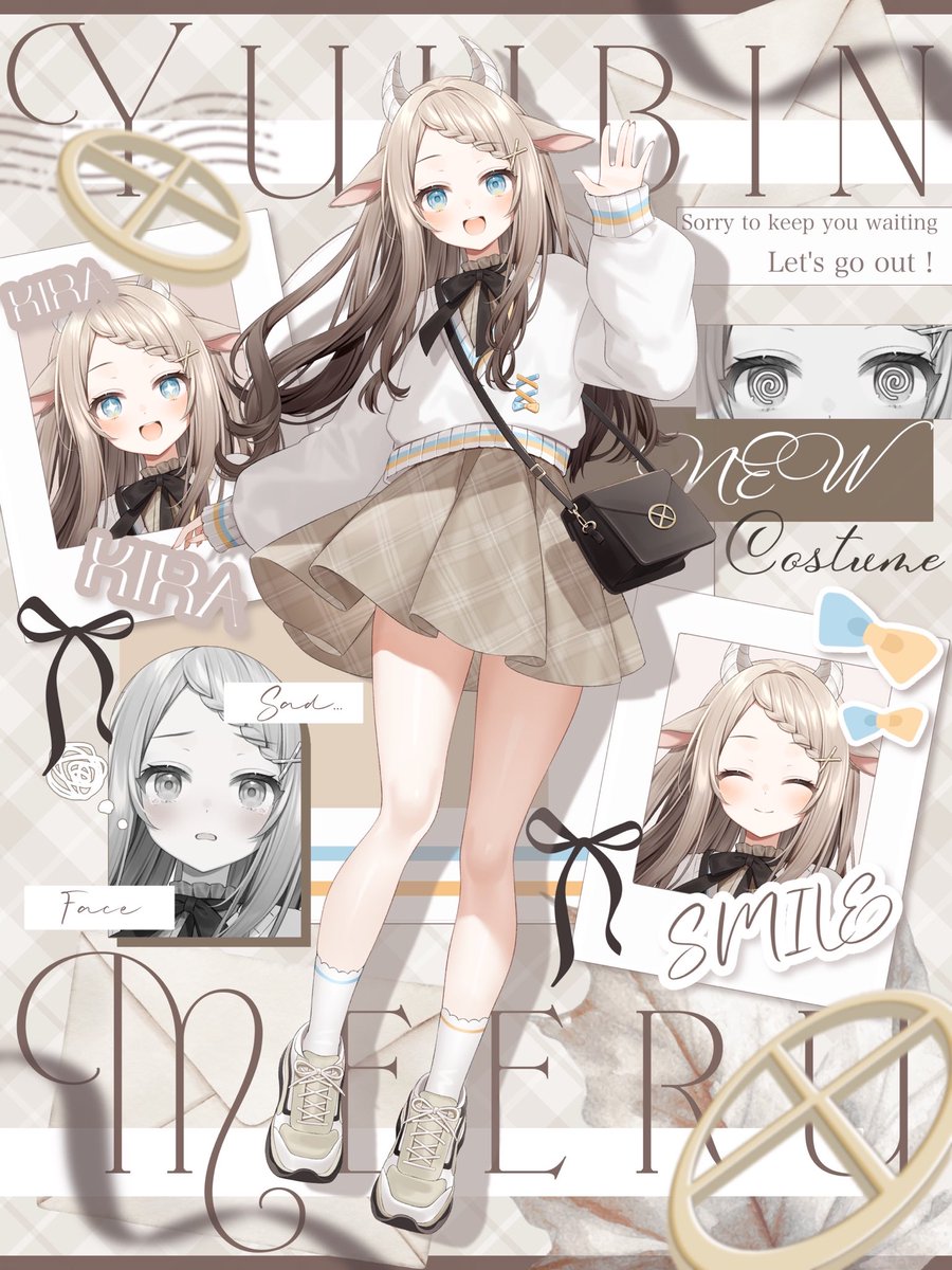｡.｡:+* ﾟ ゜ﾟ *+:｡.｡:+* ﾟ ゜ﾟ *+:｡.｡.｡:+* ﾟ ゜ﾟ *+

誕生日記念新衣装✨

めぇとデートいこっ！

#めぇるお届け 

｡.｡:+* ﾟ ゜ﾟ *+:｡.｡:+* ﾟ ゜ﾟ *+:｡.｡.｡:+* ﾟ ゜ﾟ *+
