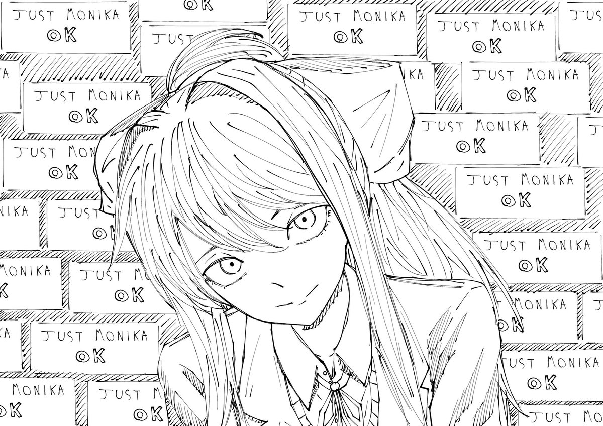 encorekimano's tweet photo. ---------------
| Just Monika  |
|                           |
|           Ok          |
--------------- https://t.co/9uzhq0uy3o