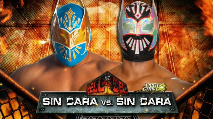 wrestle_hist's tweet photo. 10/2/2011
Sin Cara Azul defeated Sin Cara Negro at Hell In A Cell from the New Orleans Arena in New Orleans, Louisiana.
#WWE #HellInACell #SinCaraAzul #Mistico #SinCaraNegro #Hunico https://t.co/BiOJrTCWb0
