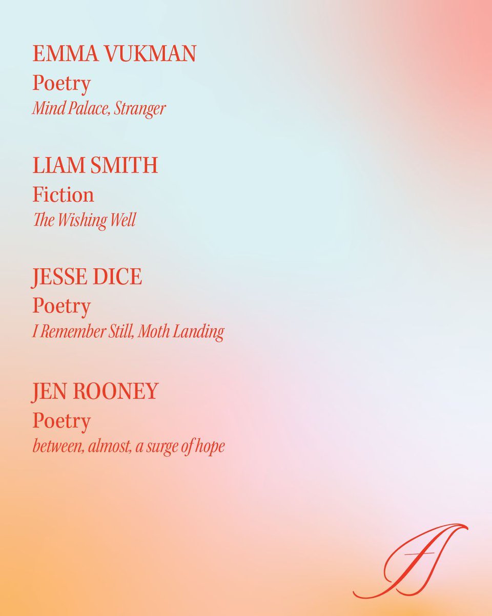 flyleafmag's tweet photo. From us to you - thank you! We couldn't be prouder of our very first issue and the fantastic talent we've been able to showcase. Here's to the next chapter!

#litmag #literarymagazine #poetry #fiction #nonfiction #writing #writingcommunity https://t.co/yy0Ycj7Wsj
