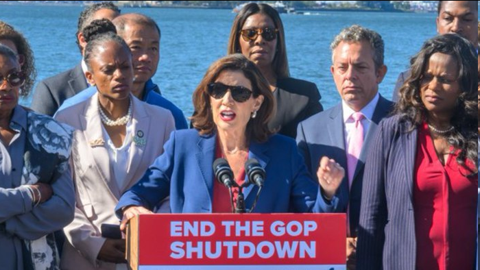 Trump puts NYC infrastructure projects on hold due to shutdown

Office of Management and Budget Director Russ Vought announced on X that the Trump administration was withholding $18 billion in New York City infrastructure projects due to "unconstitutional DEI principles".