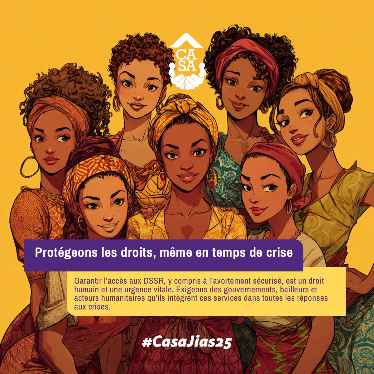 Exigeons des décideurs, des acteurs humanitaires et des bailleurs qu’ils intègrent les DSSR dans toutes les réponses aux urgences.

Parce que la santé et l’autonomie reproductive sont des droits humains, pas des options.