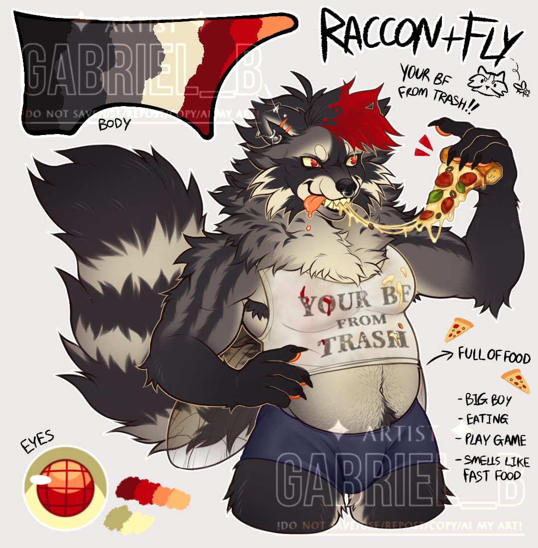 GabrielArt_B's tweet photo. Adoptable in August🐐 and September🦝 (All already owned) https://t.co/cyNsHd5zjr