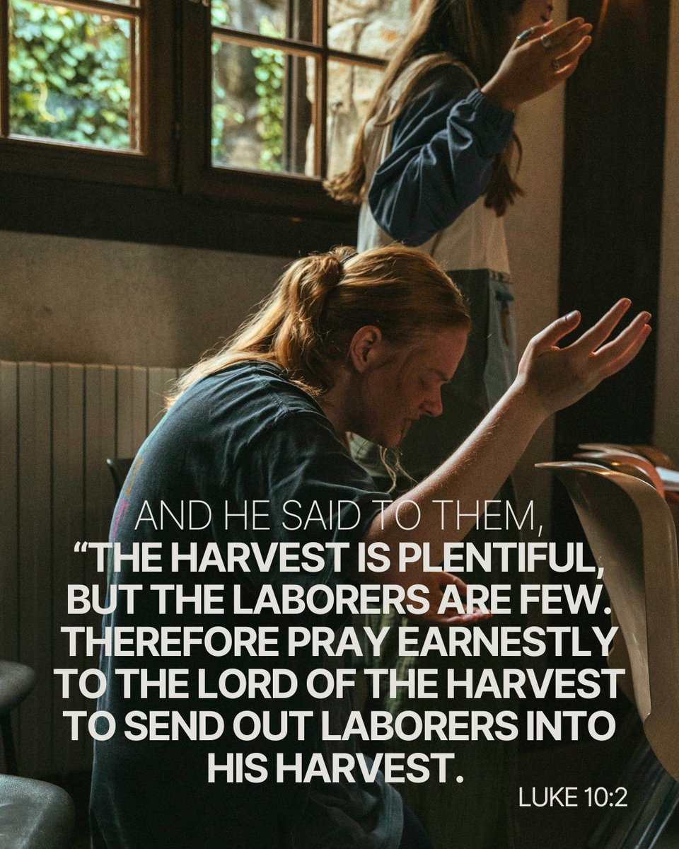 gemissionusa's tweet photo. Today is October 2nd...or 10/2! Will you pause to pray Luke 10:2 throughout the day, asking the Lord of the harvest to send more laborers into His harvest?

#TEN2 #TEN2generation #gem #greatereuropemission #missions #europe #gospel https://t.co/V48J5dIDtE