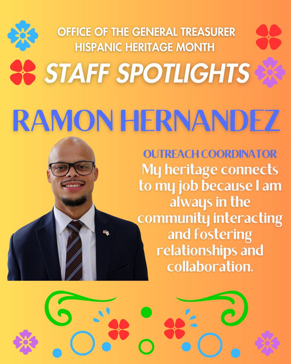 Happy Hispanic Heritage Month! This month, we are honoring our Hispanic team members and showcasing how their work and culture tie together! Meet Ramon, our Outreach Coordinator. Follow along the rest of the month to meet more of the team! 🎉⭐️