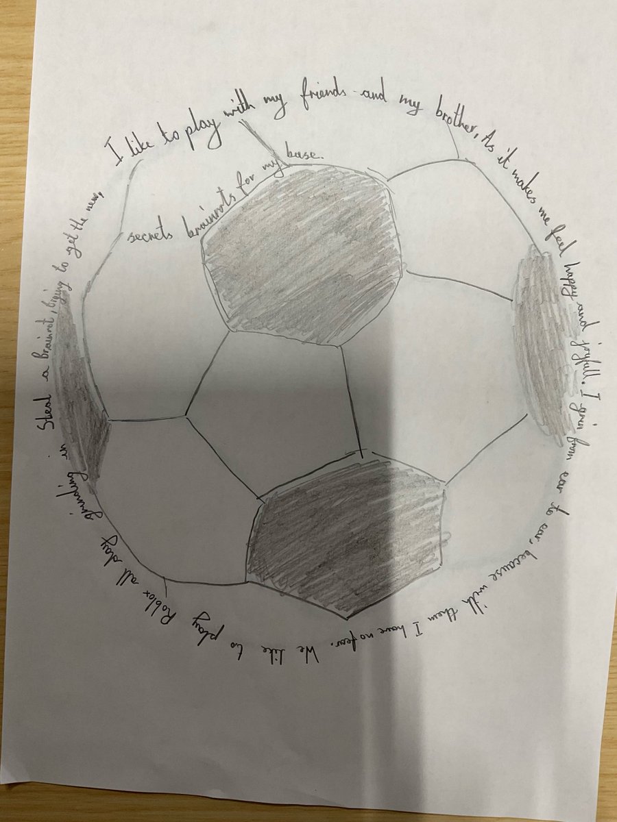 MrB_Thatto's tweet photo. 2 fantastic shape poems about play today. #ThattoPrim_English #NationalPoetryDay https://t.co/86ad1Ul20B
