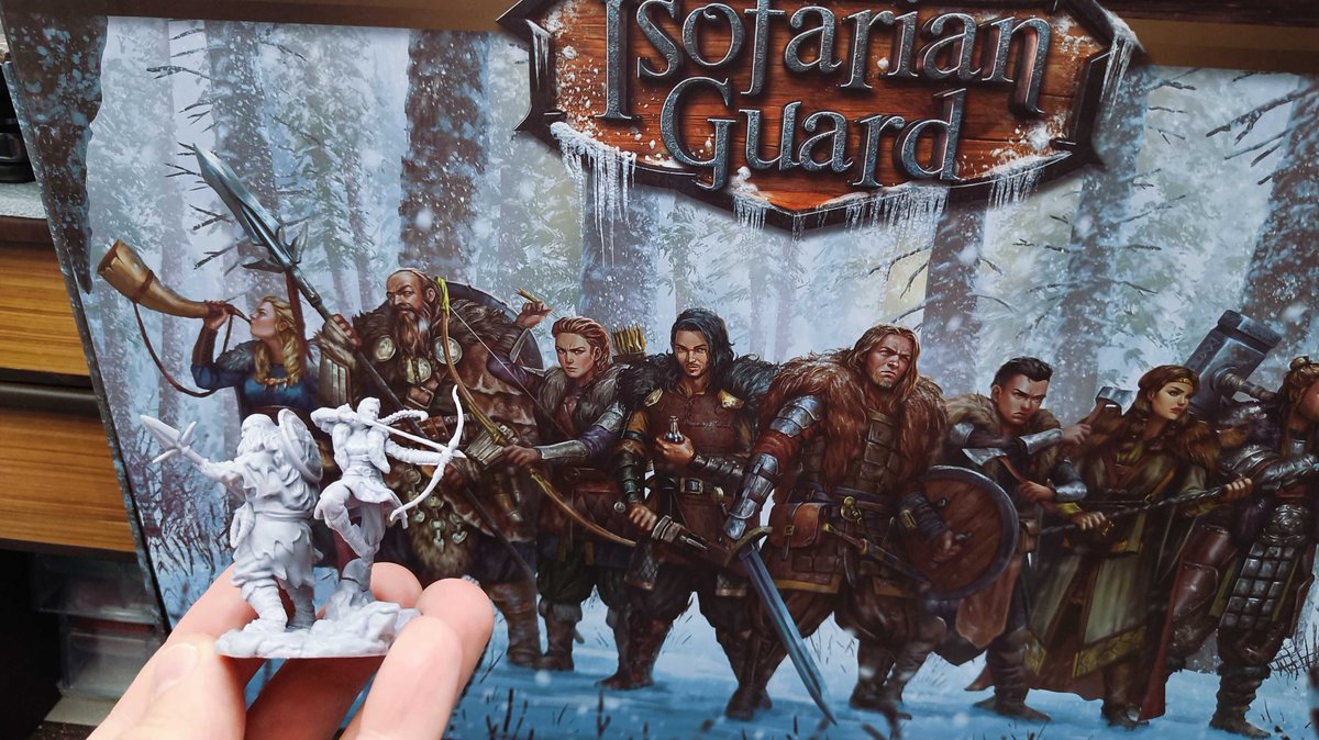 sirthecos's tweet photo. I just posted an unboxing of The Isofarian Guard by @skykingdomgames! 🛡️
This is a narrative solo/co-op adventure with multiple campaigns - here’s what’s in the box.
Watch the video here: https://t.co/20ww3lFTK0 🤓
#TheIsofarianGuard #BoardGames #gaming https://t.co/9ilSK4swjY