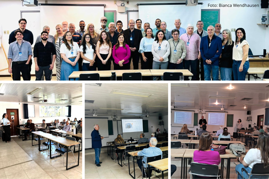 Inst_IRD's tweet photo. Pesquisadores e profissionais da área de metrologia de nêutrons se reuniram no IRD/ANSN, dia 29 de setembro, para discussões sobre o estado da arte da metrologia de nêutrons no país, seus desafios e caminhos futuros. Saiba mais em:
https://t.co/b3Wxfr0neD https://t.co/zXKNxHvPSH