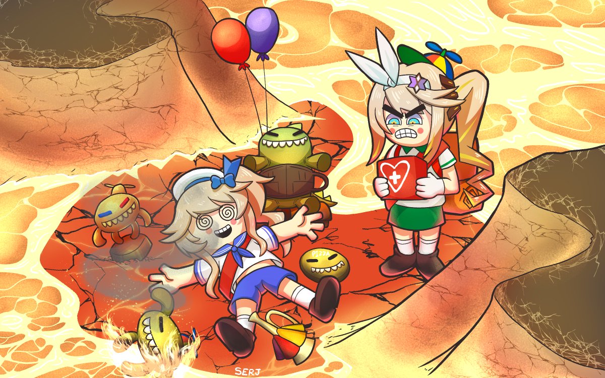 S_E_R_J_Serj's tweet photo. [COMMISSION]
2 Dolls go Camping https://t.co/xsHye9AiT9