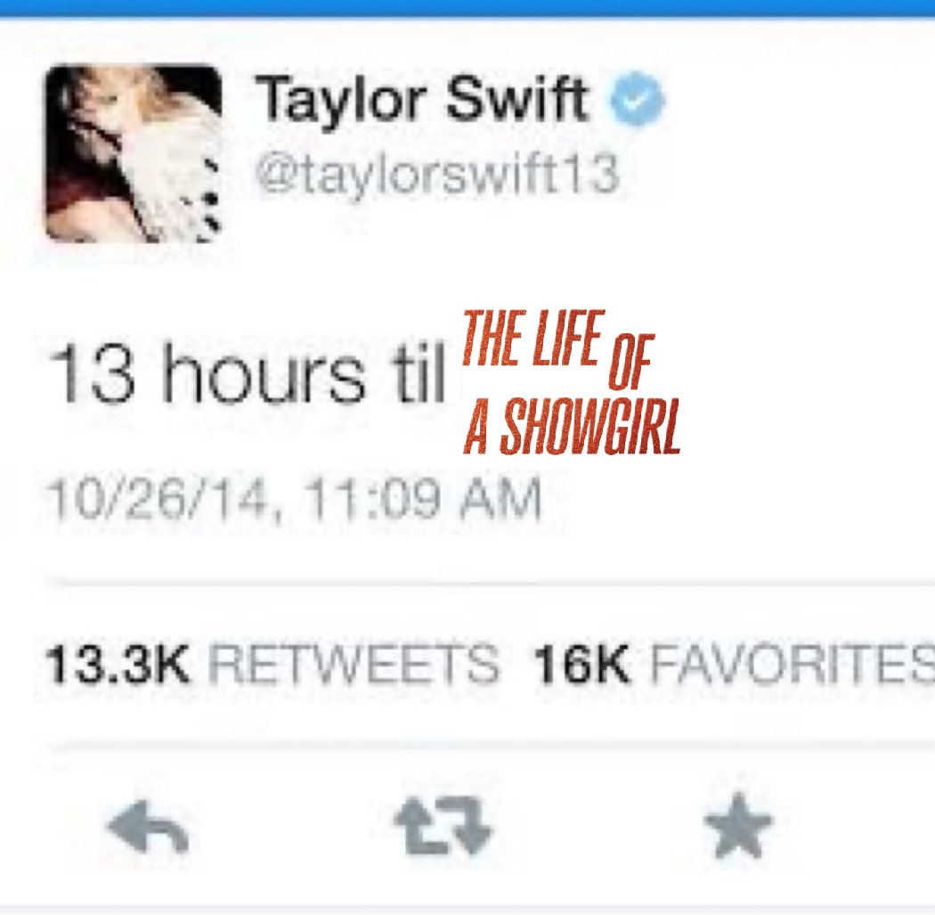 sasyswift's tweet image. 13 hours left til #TsTheLifeOfAShowGirl ❤️‍🔥
@taylorswift13 @taylornation13