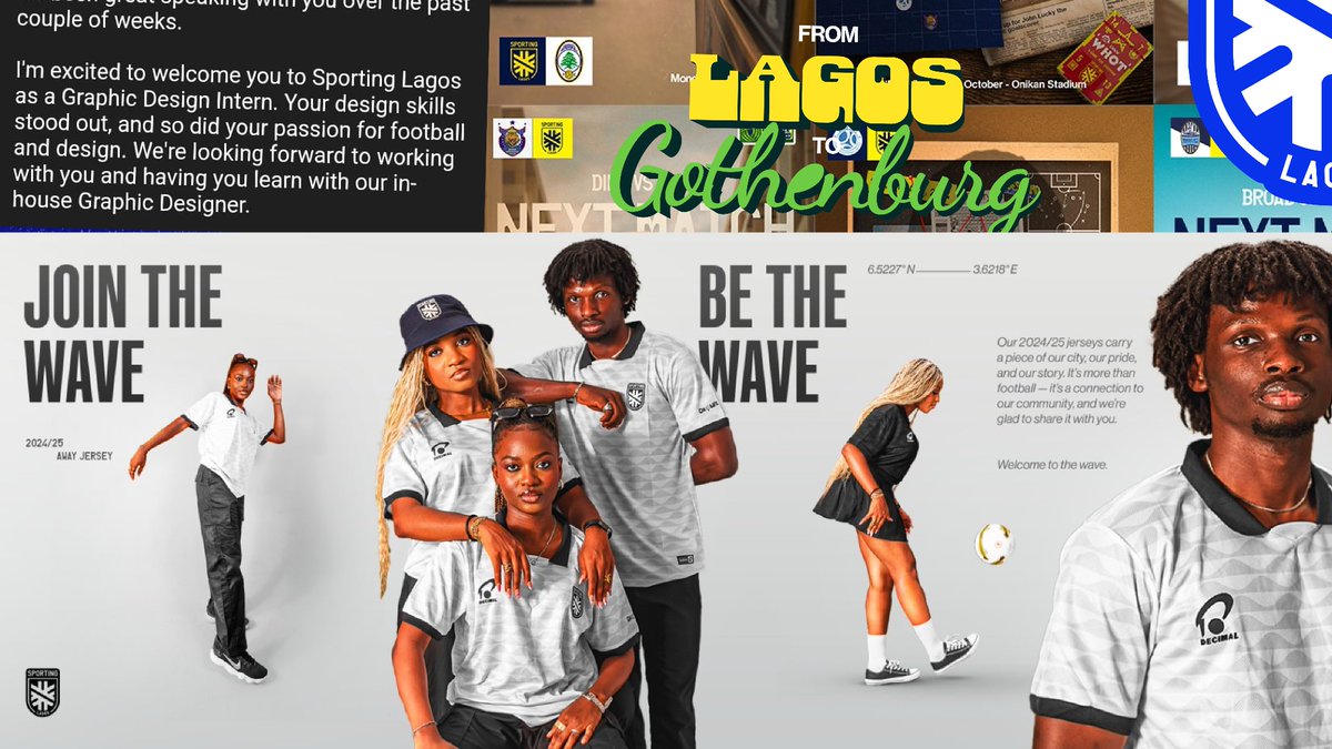 uncle_nebo's tweet image. One year of gorgeousness with this amazing club @SportingLagos. Left my comfort zone forever, and there's no turning back.