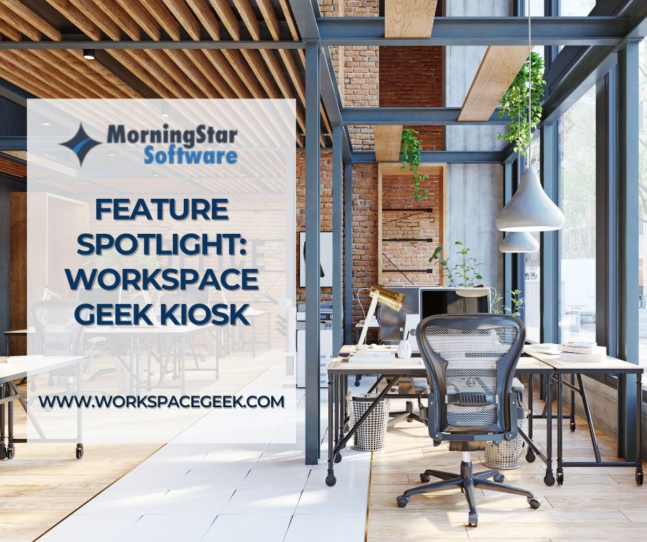workspacegeek's tweet photo. New Feature Spotlight: Workspace Geek Kiosk

Managing check-ins, deliveries and meetings just got a easier. The Workspace Geek Kiosk is designed to streamline your coworking operations while keeping members and guests informed every step of the way.
#Coworking #FlexSpace https://t.co/gIaeD9UzHI
