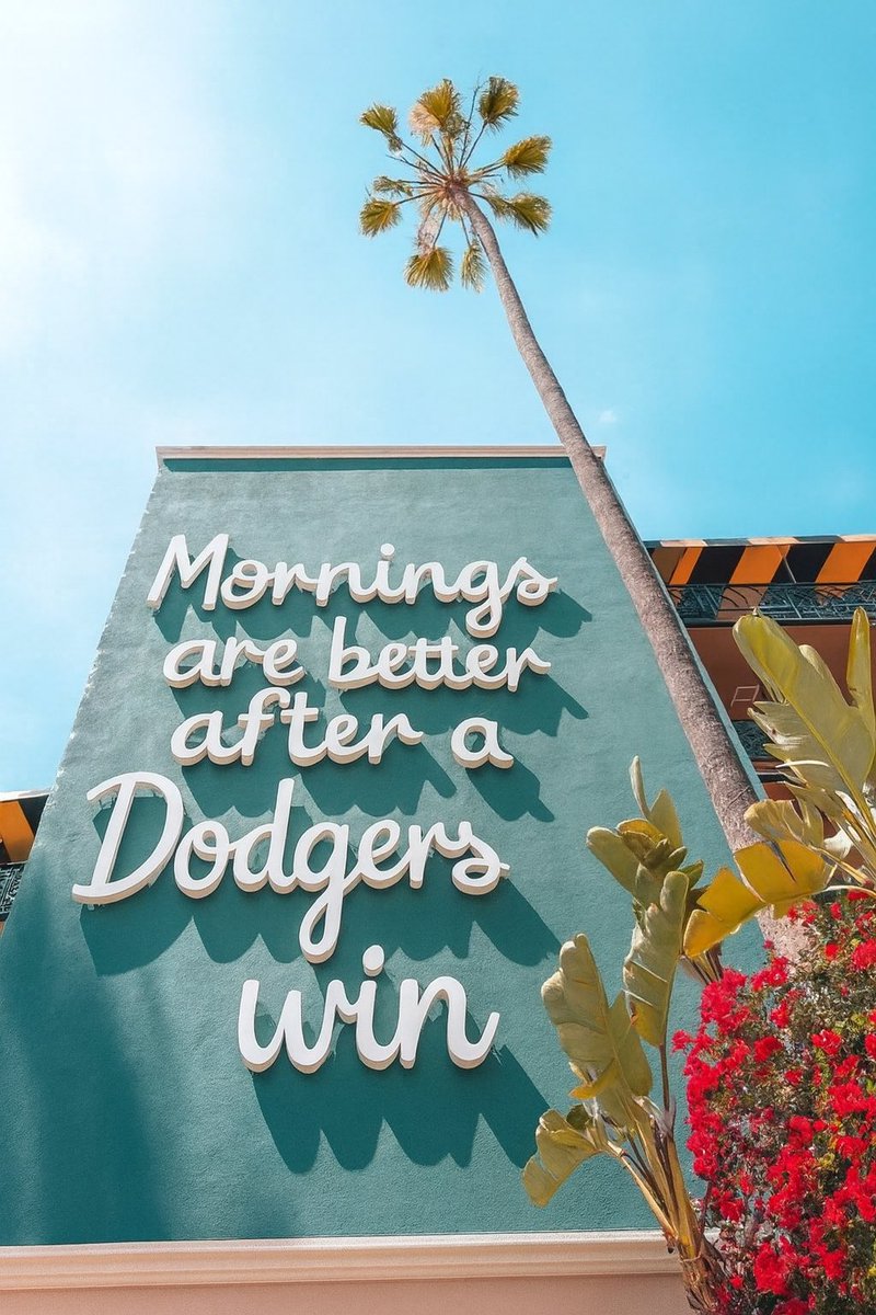 DoyersDave's tweet photo. Good Morning
#LetsGoDodgers https://t.co/bGd1cFNwJB
