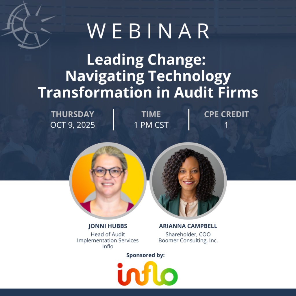 AmandaWilkieBCI's tweet image. Leading change takes more than talk. On Oct 9th, we join Inflo to share how firms are creating audit transformation plans that succeed.

RSVP: boomer.link/koy
#AuditTech #AccountingFirms