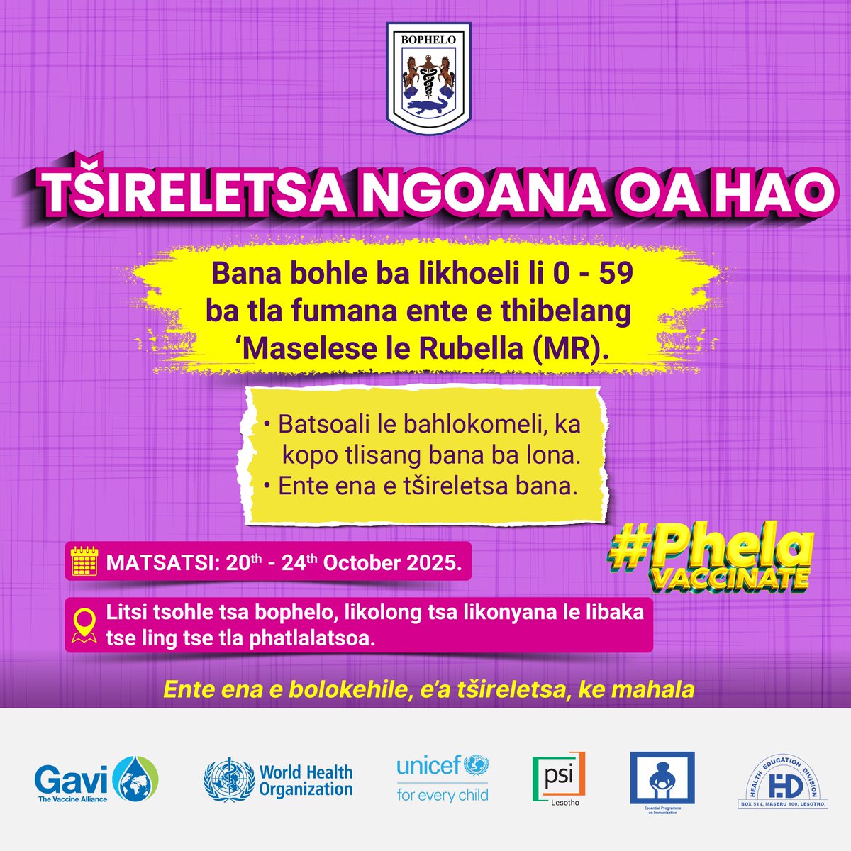 PSI Lesotho tweet media