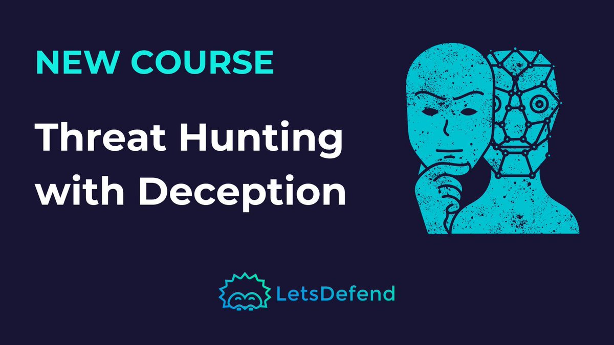 LetsDefendIO's tweet image. ⚠️ New course for Threat Hunters!