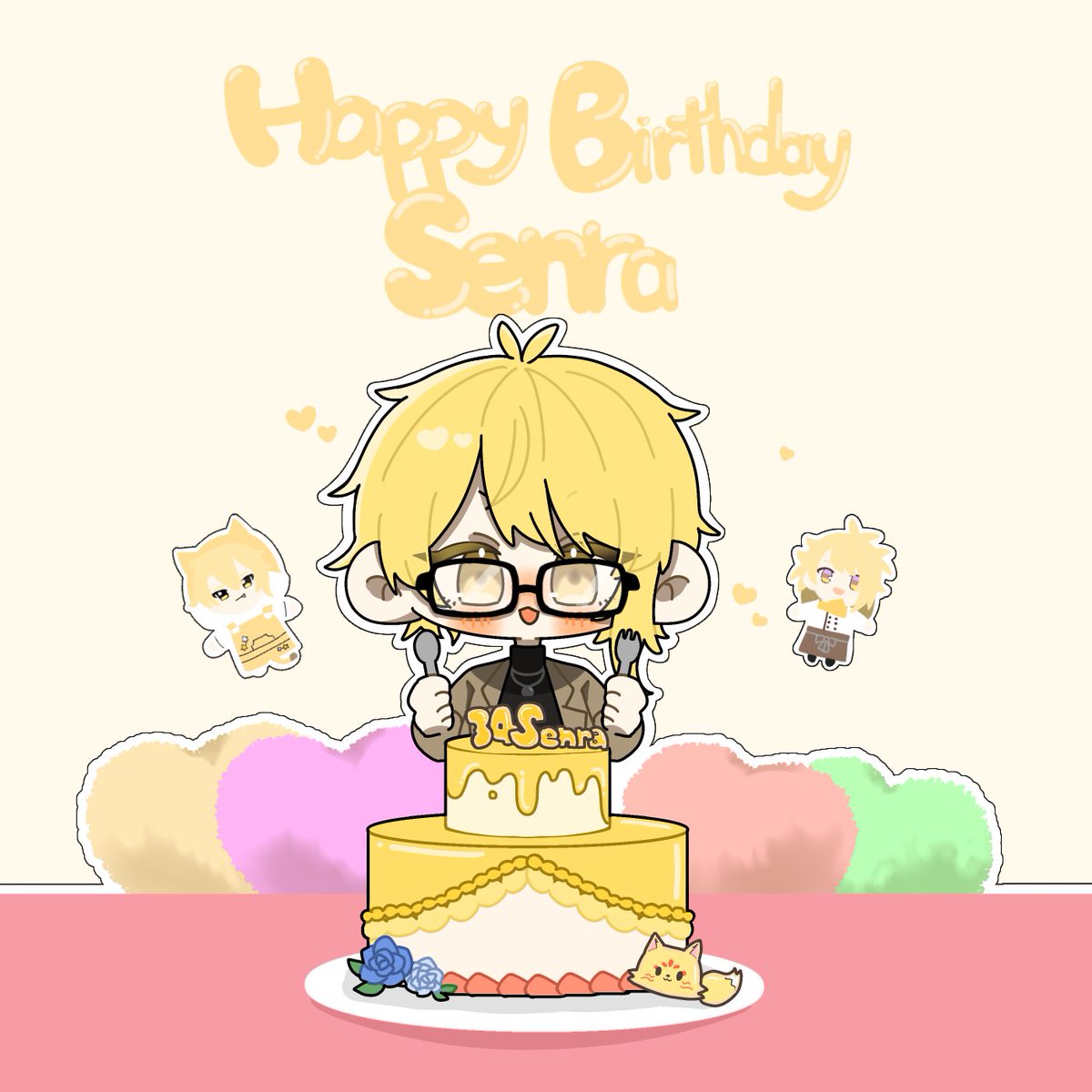 センラさんお誕生日おめでとうございます〜〜❣️🎉💛
センラさんにとって素敵な1年になりますように💖
#センラ誕生祭2025 #センラの絵ぇやん