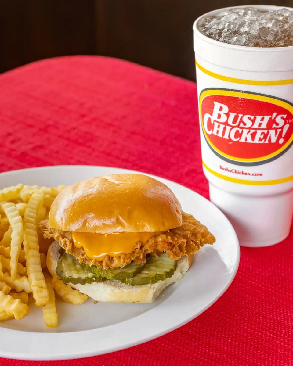 Crispy chicken, sweet tea, and a fall breeze. 🍁

Sounds like the perfect trifecta!

Stop by for our Crispy Chicken Sandwich Combo – made just for you.

#BushsChicken #AustinEats #FallFavorites