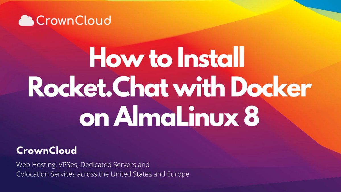 crownclouds's tweet image. Build your own chat platform!
Learn how to install Rocket.Chat with Docker on AlmaLinux 8

wiki.crowncloud.net/?How_to_Instal…

#AlmaLinux #RocketChat #Docker #Linux #SysAdmin #DevOps #SelfHosting #OpenSource