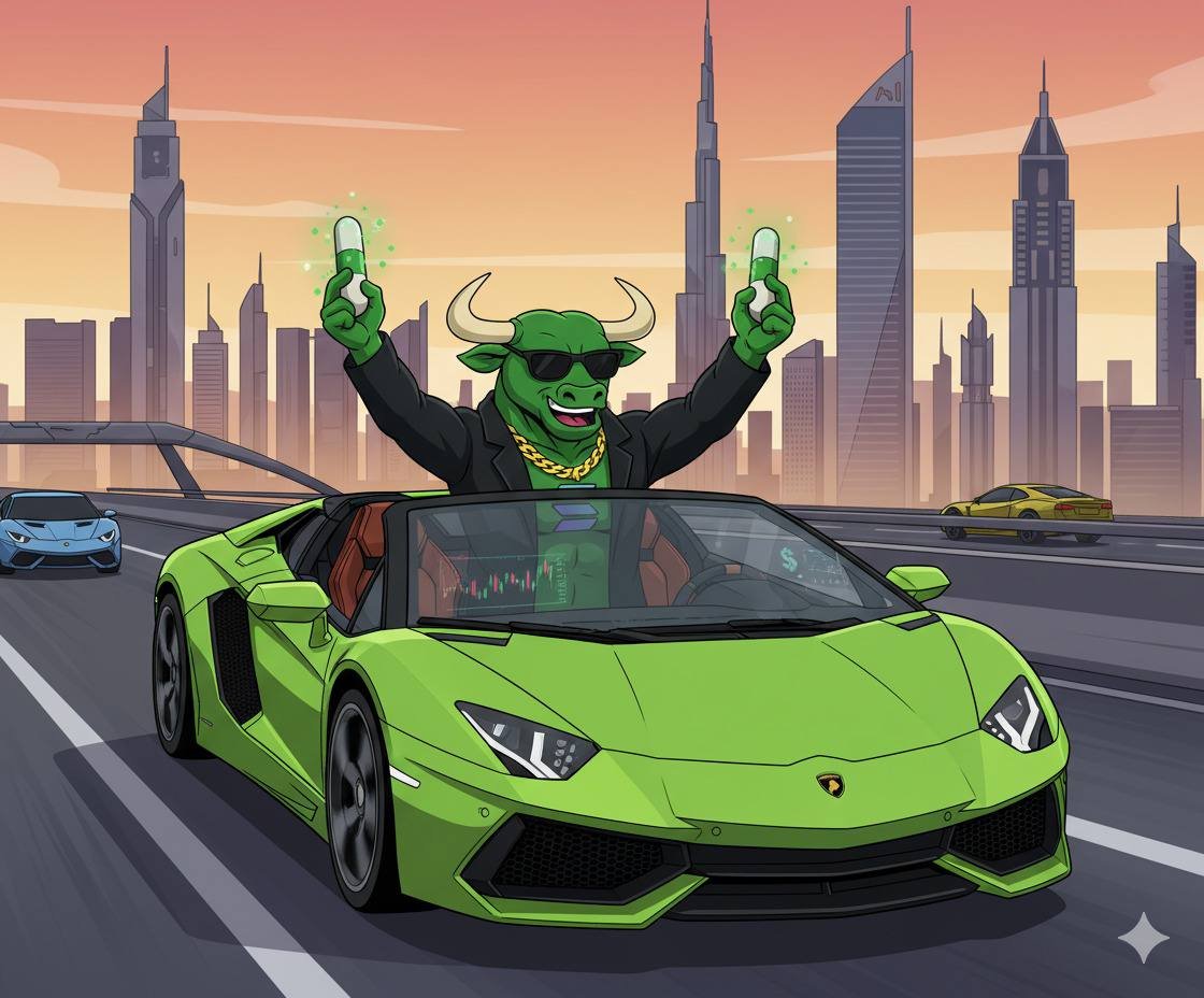 $bull and lambo

still early