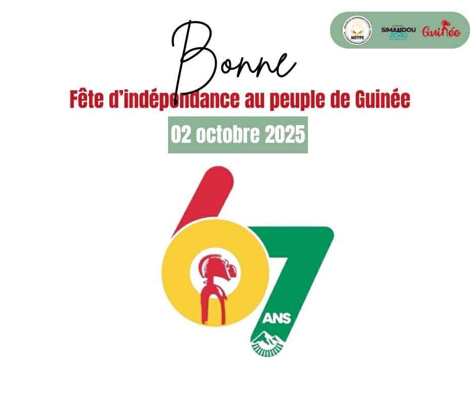 [𝟔𝟕𝐞̀𝐦𝐞 𝐚𝐧𝐧𝐢𝐯𝐞𝐫𝐬𝐚𝐢𝐫𝐞 - 𝟎𝟐 𝐨𝐜𝐭𝐨𝐛𝐫𝐞]

🔴 𝐅𝐞̂𝐭𝐞 𝐝𝐞 𝐥´𝐢𝐧𝐝𝐞́𝐩𝐞𝐧𝐝𝐚𝐧𝐜𝐞 : 𝐕œ𝐮𝐱 𝐝𝐮 𝐌𝐄𝐓𝐅𝐏𝐄 

𝑩𝒐𝒏𝒏𝒆 𝒇𝒆̂𝒕𝒆 𝒅’𝒊𝒏𝒅𝒆́𝒑𝒆𝒏𝒅𝒂𝒏𝒄𝒆 𝒂̀ 𝒕𝒐𝒖𝒕𝒆𝒔 𝒆𝒕 𝒂̀ 𝒕𝒐𝒖𝒔 !