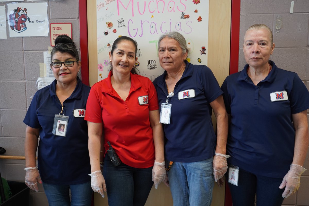 ManorISD's tweet image. It’s National Custodian Day!🌟
Today, we’re celebrating the amazing staff who are our backbone. Let’s show some love for our incredible custodians who work tirelessly behind the scenes to keep our schools, offices, clean, safe and welcoming!❤️💙 #BuildingALegacyOfGreatness