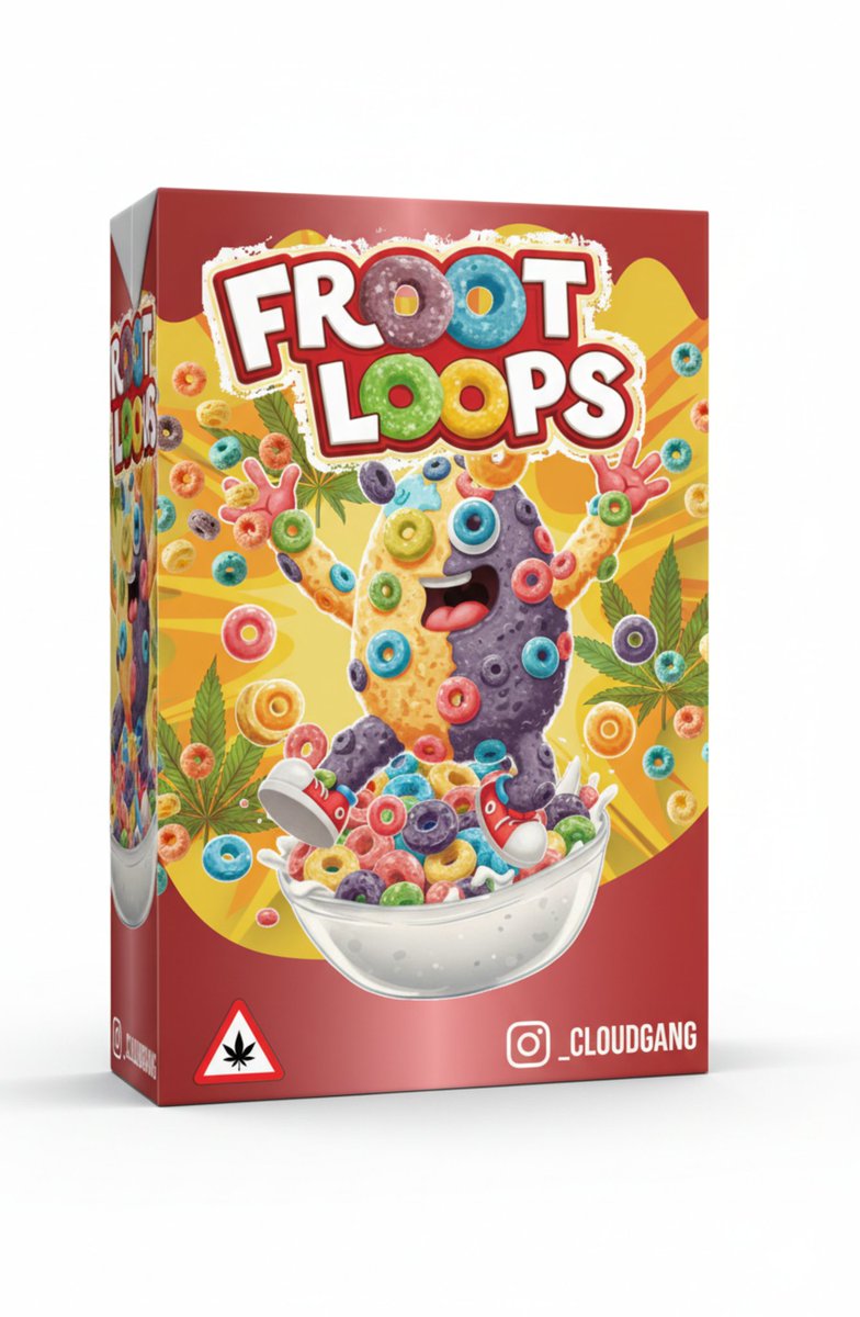 Fizzy_graphics_'s tweet image. Exploring a new look for Froot Loops. Bold colors, playful vibe, and a design that grabs attention instantly.

#PackagingDesign #CerealBoxDesign #GraphicDesign #FoodBranding #DesignInspiration