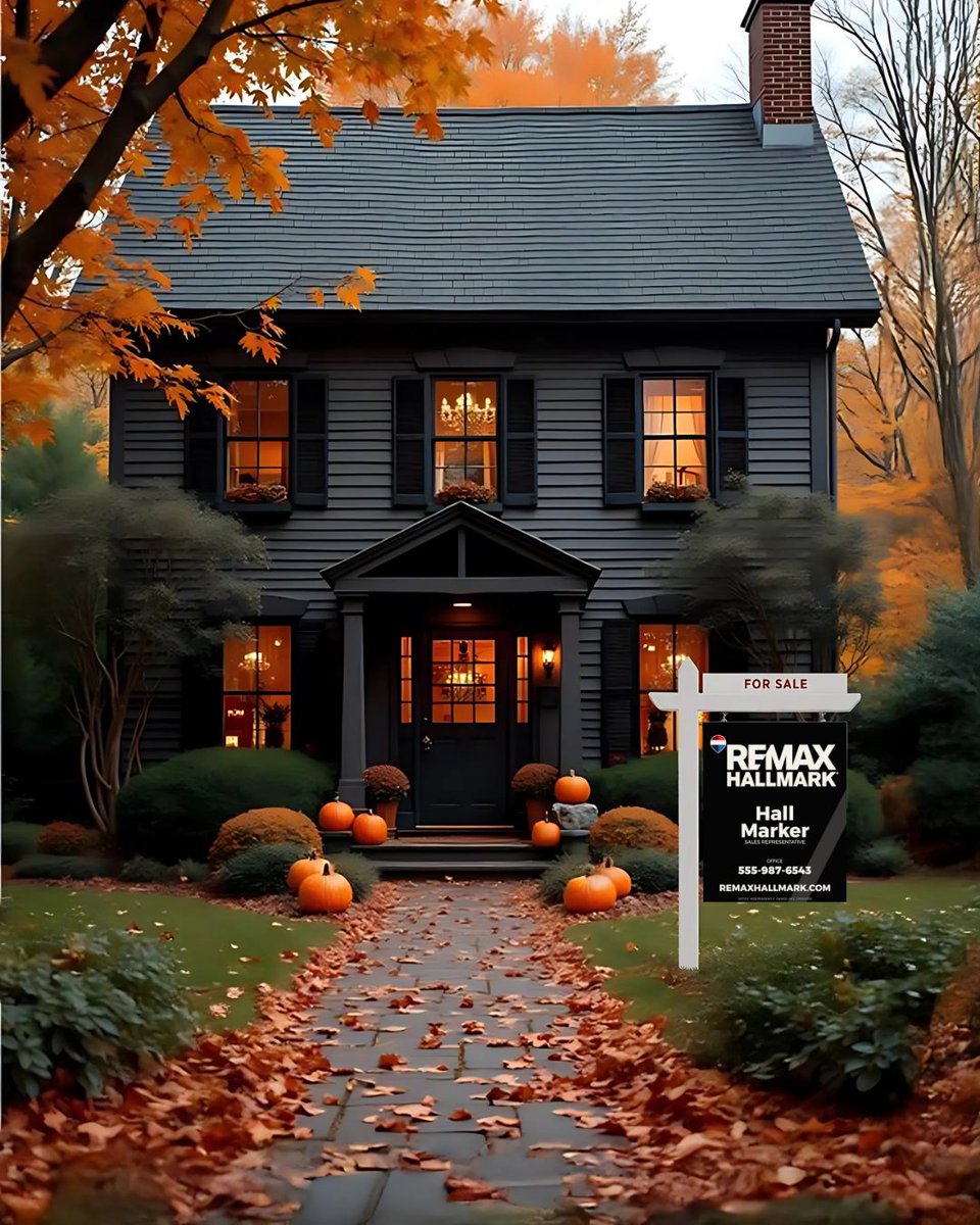 🍁 October has arrived! Will you be creating a warm, cozy autumn atmosphere or going all-in with spooky Halloween decorations this year?  👻🎃 
#boo #October #Spooky #wearehallmark